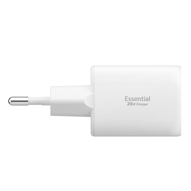Spigen Essential EE352EU USB-C / USB-A 35W Wall Charger - White 2