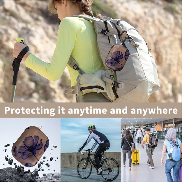 Tech-Protect Lamano case for AirPods Pro 1 / 2 - brown-purple 8