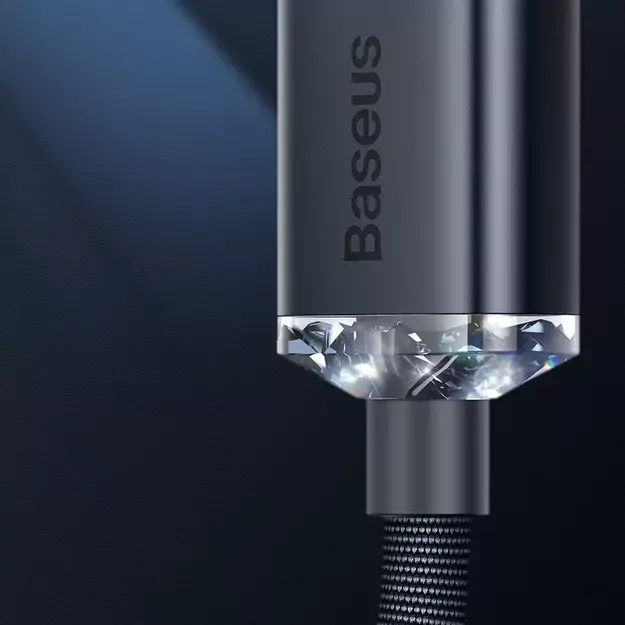 Baseus Crystal Shine Series cable USB cable for fast charging and data transfer USB Type A - Lightning 2.4A 2m black (CAJY000101) 10