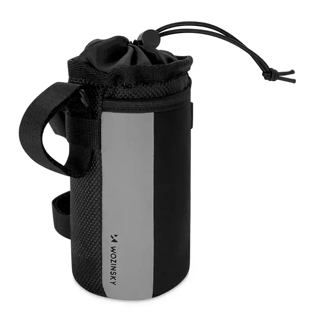 Wozinsky thermal water bottle bag for bike or scooter 1l black (WBB29BK) 3