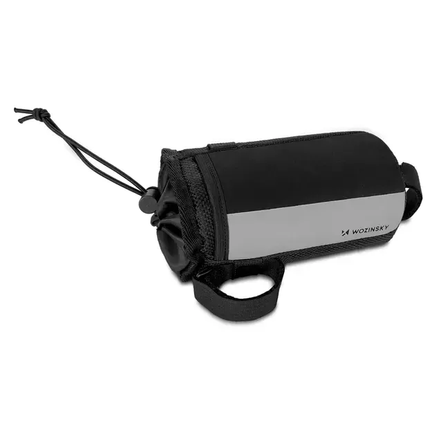 Wozinsky thermal water bottle bag for bike or scooter 1l black (WBB29BK) 7
