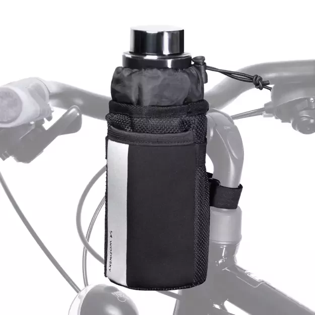Wozinsky thermal water bottle bag for bike or scooter 1l black (WBB29BK) 15
