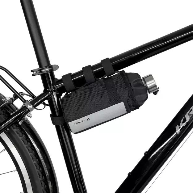 Wozinsky thermal water bottle bag for bike or scooter 1l black (WBB29BK) 2