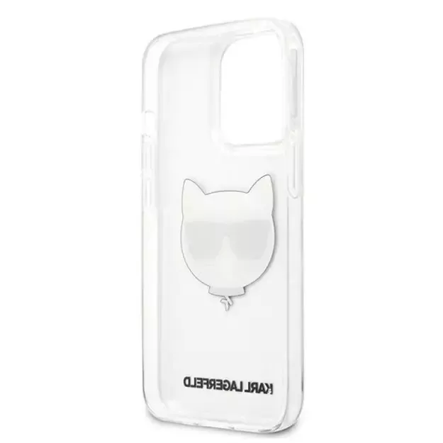 Karl Lagerfeld KLHCP13XCTR iPhone 13 Pro Max 6,7  hardcase transparent Choupette Head 13