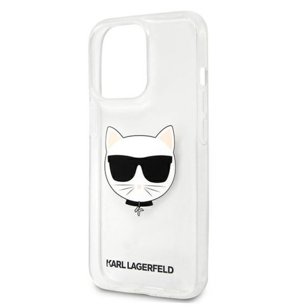 Karl Lagerfeld KLHCP13XCTR iPhone 13 Pro Max 6,7  hardcase transparent Choupette Head 5