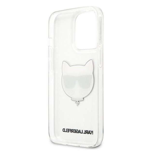Karl Lagerfeld KLHCP13XCTR iPhone 13 Pro Max 6,7  hardcase transparent Choupette Head 6