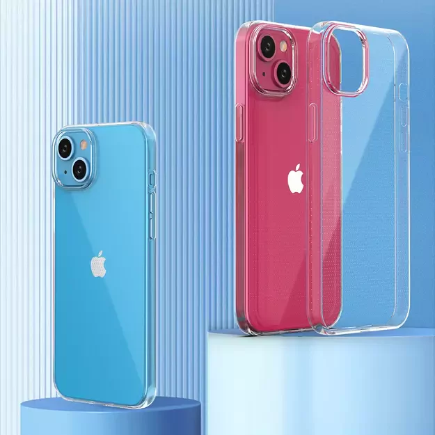 iPhone 15 Plus case from the Ultra Clear series in transparent color 8