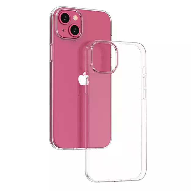 iPhone 15 Plus case from the Ultra Clear series in transparent color 1