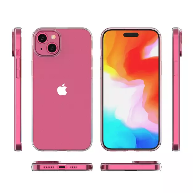 iPhone 15 Plus case from the Ultra Clear series in transparent color 4
