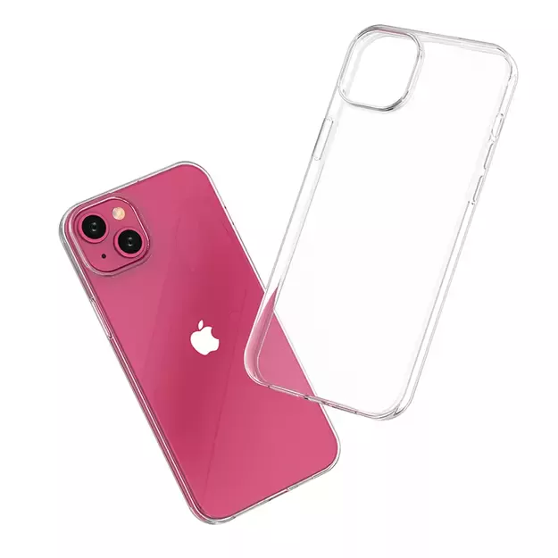 iPhone 15 Plus case from the Ultra Clear series in transparent color 2