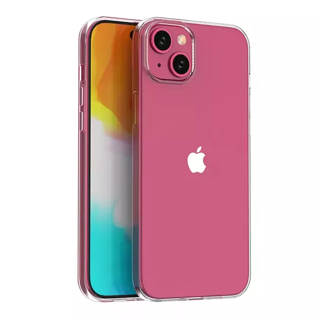 iPhone 15 Plus case from the Ultra Clear series in transparent color 7