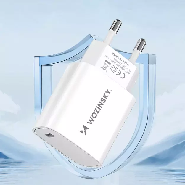Wozinsky WGWCCW 20W USB-C wall charger - white 12