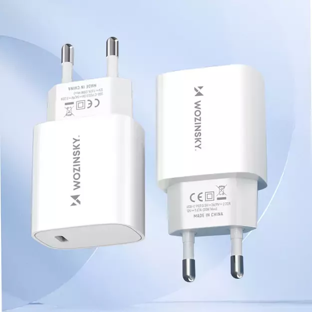 Wozinsky WGWCCW 20W USB-C wall charger - white 11
