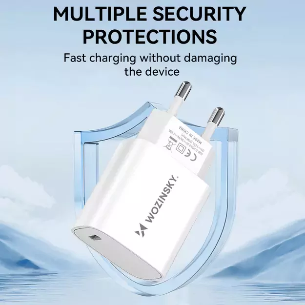 Wozinsky WGWCCW 20W USB-C wall charger - white 7
