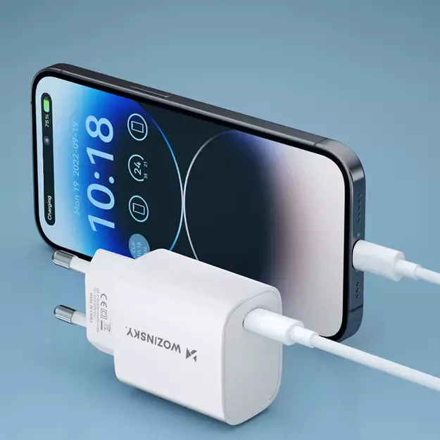 Wozinsky WGWCCW 20W USB-C wall charger - white 13