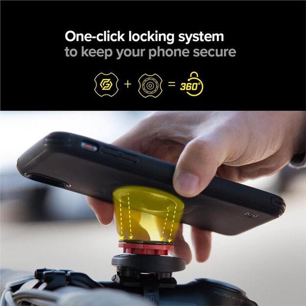 Spigen Gearlock MS100 Bike Handlebar Mount - Black 33