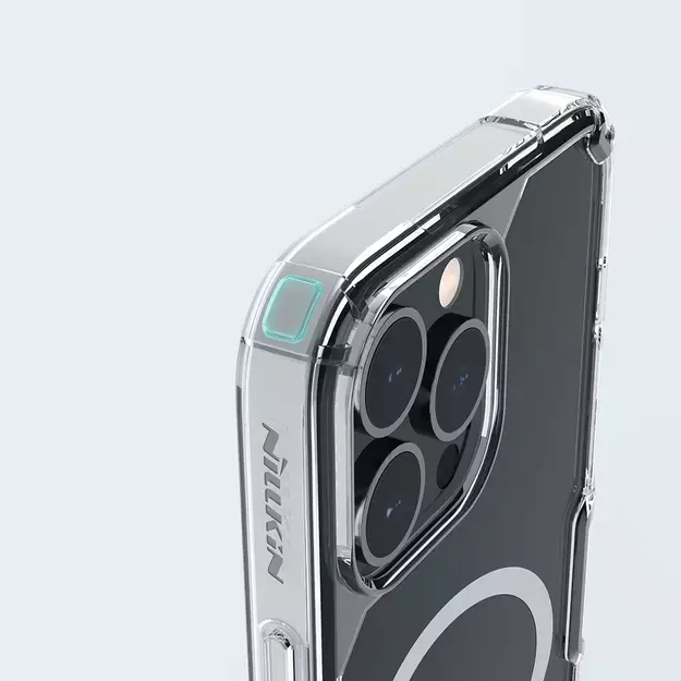 Nillkin Nature Pro Magnetic armored case with MagSafe for iPhone 15 Pro - white 3