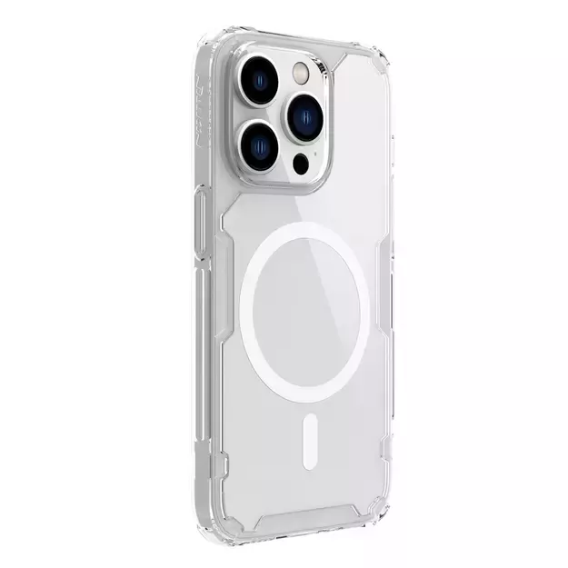 Nillkin Nature Pro Magnetic armored case with MagSafe for iPhone 15 Pro - white 30