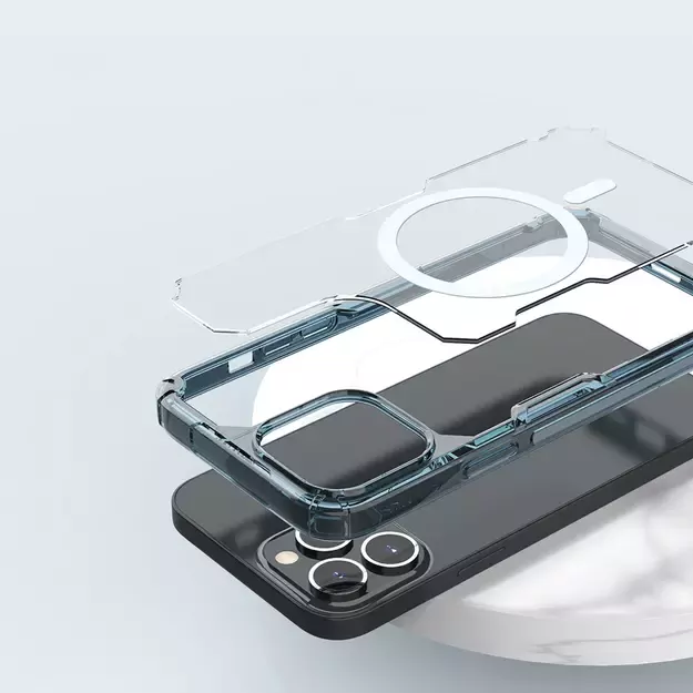 Nillkin Nature Pro Magnetic armored case with MagSafe for iPhone 15 Pro - white 1