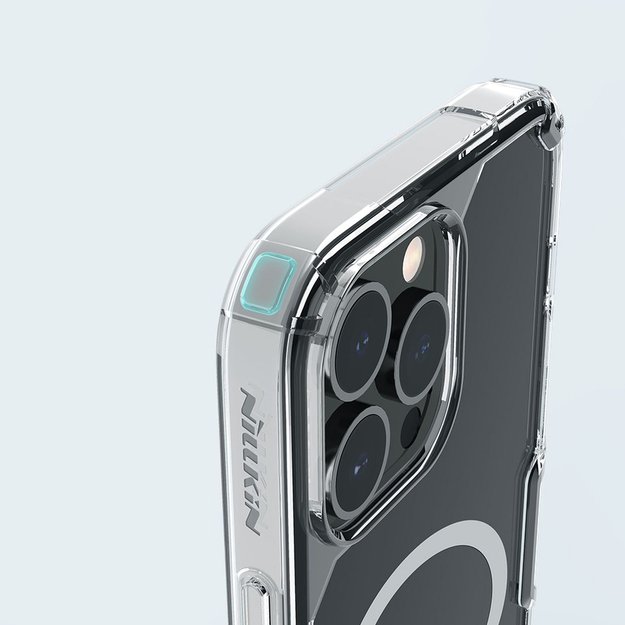 Nillkin Nature Pro Magnetic armored case with MagSafe for iPhone 15 Pro - white 10