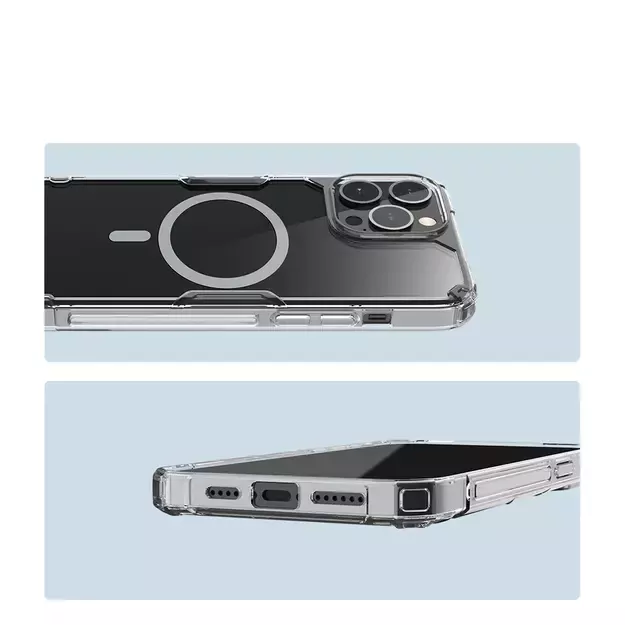 Nillkin Nature Pro Magnetic armored case with MagSafe for iPhone 15 Pro - white 7