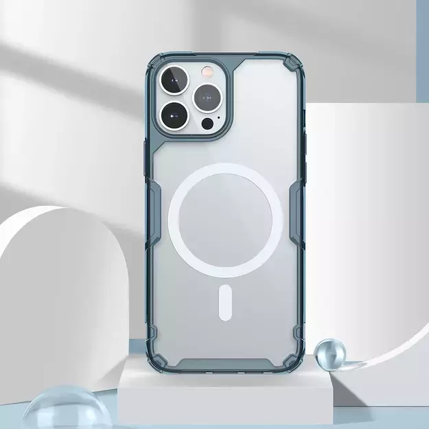 Nillkin Nature Pro Magnetic armored case with MagSafe for iPhone 15 Pro - white 9