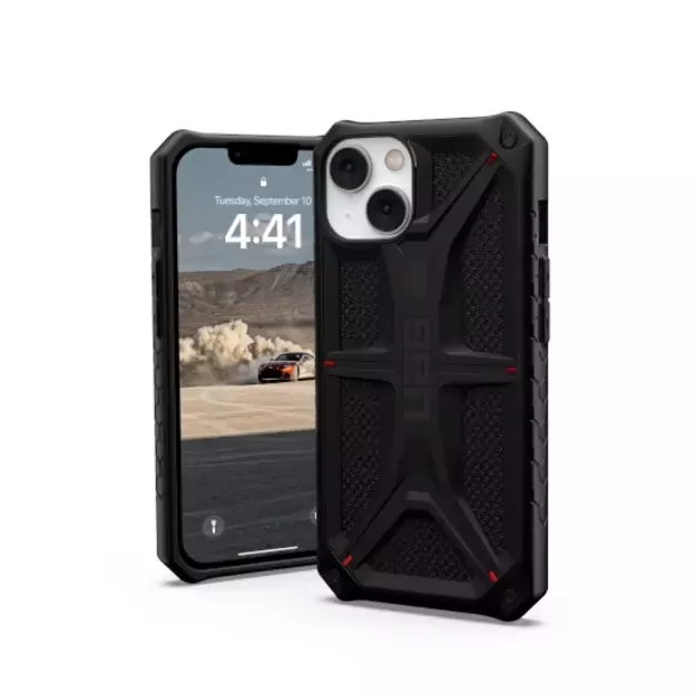 UAG Monarch case for iPhone 14 Plus - black kevlar 2
