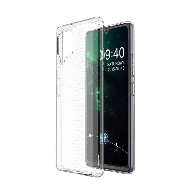 Ultra Clear 0.5mm Case Gel TPU Cover for Samsung Galaxy A12 / Galaxy M12 transparent 6