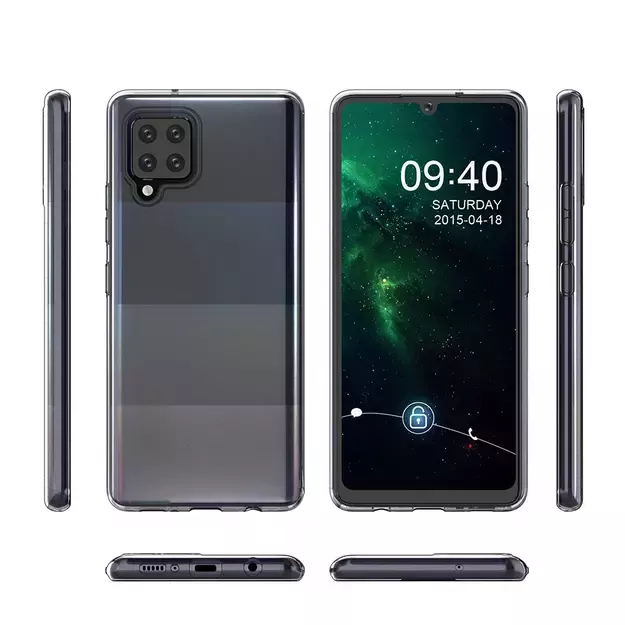Ultra Clear 0.5mm Case Gel TPU Cover for Samsung Galaxy A12 / Galaxy M12 transparent 10