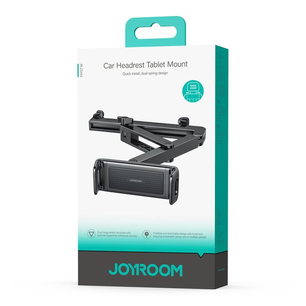 Joyroom JR-ZS433 Car Headrest Holder - Black 7