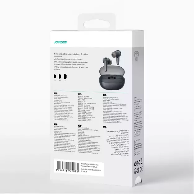Joyroom Jbuds Series JR-BB1 TWS In-Ear Wireless Headphones - Black 12