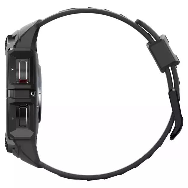 Spigen Rugged Armor Pro Case with Strap for Samsung Galaxy Watch 6 Classic (47mm) - Black 20