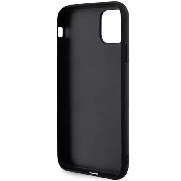 Karl Lagerfeld KLHCN613DRKNK iPhone 11 / Xr 6.1  black/black hardcase Rubber Karl Head 3D 6