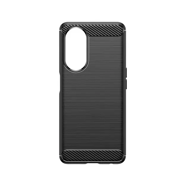 Flexible carbon pattern case for Oppo A98 5G Carbon Case - black 9