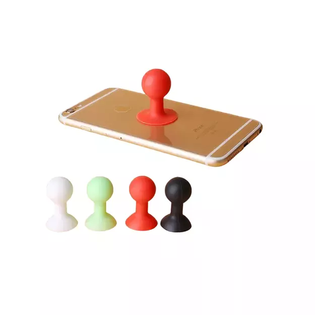 Phone holder with a round head - blue 8
