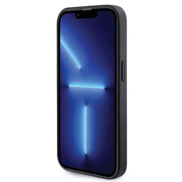 Guess GUHMP14LPSAHMCK case for iPhone 14 Pro - black Saffiano MagSafe 11