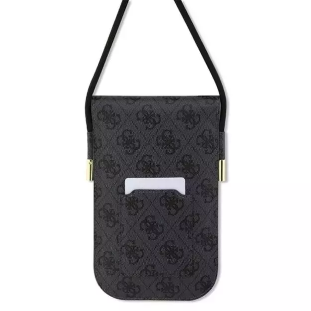 Guess 4G Metal Script Logo handbag - black 2