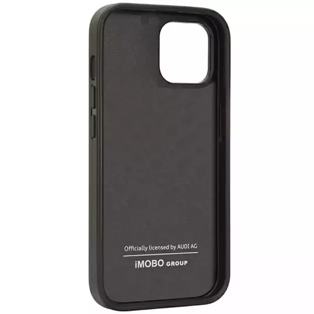 Audi Carbon Fiber Stripe iPhone 14 6.1&quot  black/black hardcase AUS-TPUPCIP14-R8/D1-BK 3