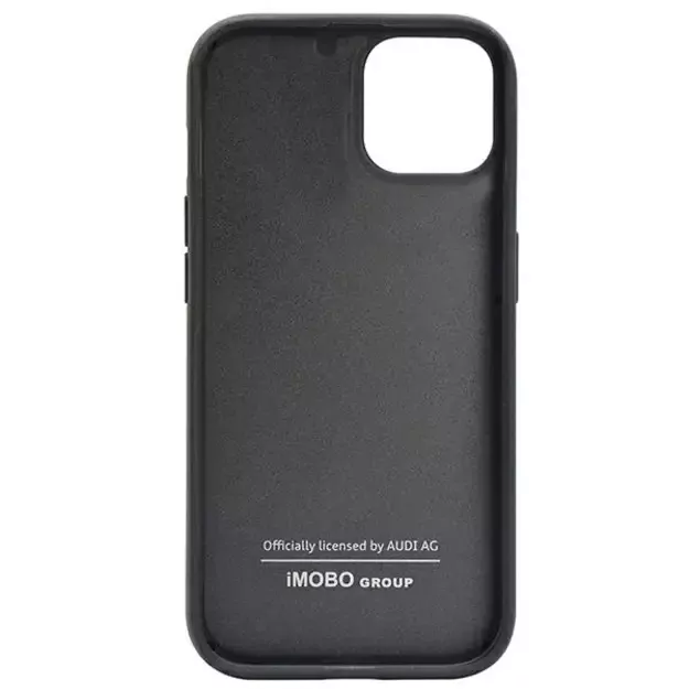 Audi Carbon Fiber Stripe iPhone 14 6.1&quot  black/black hardcase AUS-TPUPCIP14-R8/D1-BK 4
