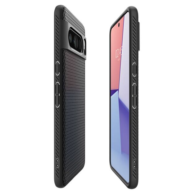 Spigen Liquid Air Case for Google Pixel 8 Pro - Matte Black 8