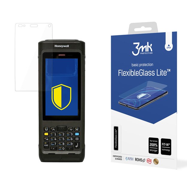 Hybrid glass 3mk FlexibleGlass Lite on Honeywell CN80