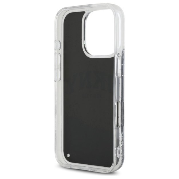 DKNY DKHCP16XLBNAEK iPhone 16 Pro Max 6.9&quot  black/black hardcase Liquid Glitter Arch Logo 6