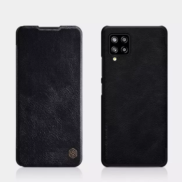 Nillkin Qin leather holster case for Samsung Galaxy A42 5G black 6