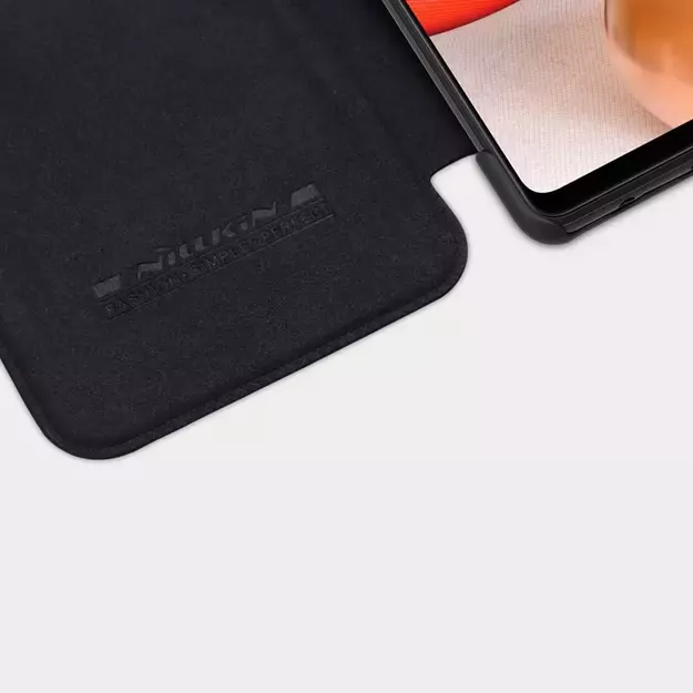 Nillkin Qin leather holster case for Samsung Galaxy A42 5G black 5
