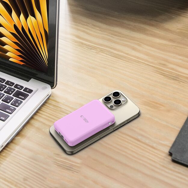 Tech-Protect PB31 MagSafe 10000mAH Power Bank - Purple 8