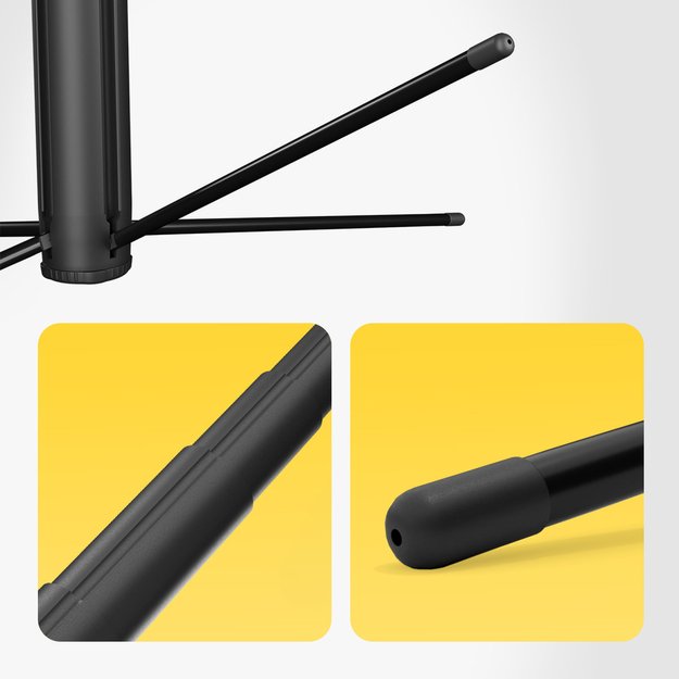 Wozinsky WST-360YS Selfie Stick with Tripod Function with 360° AI Auto Face Tracking Gesture Control - Black 14