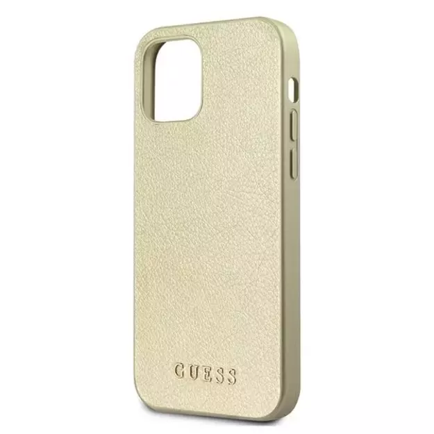 Guess GUHCP12LIGLGO iPhone 12 Pro Max 6.7&quot  gold/gold hardcase Iridescent 6