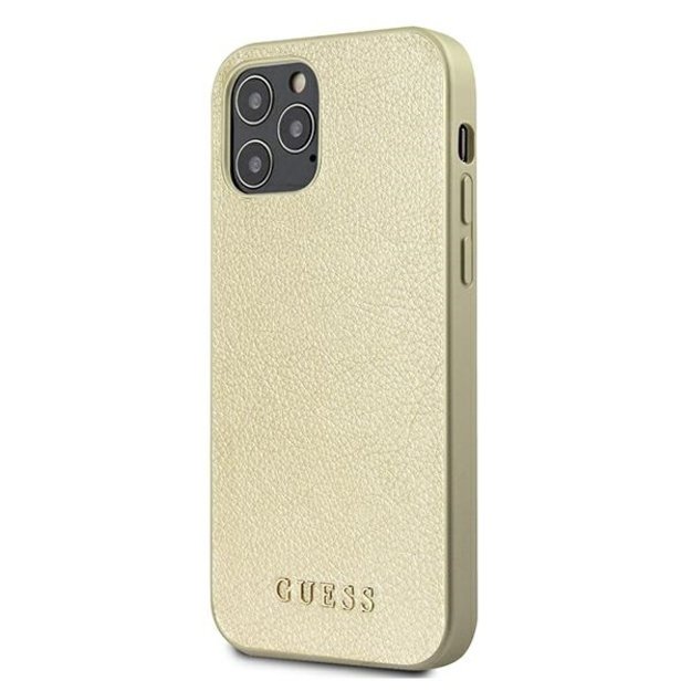 Guess GUHCP12LIGLGO iPhone 12 Pro Max 6.7&quot  gold/gold hardcase Iridescent 10