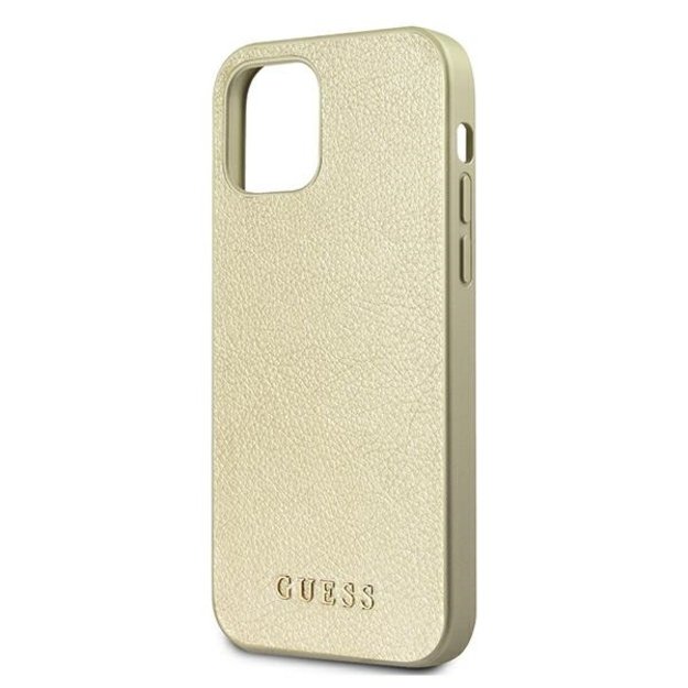 Guess GUHCP12LIGLGO iPhone 12 Pro Max 6.7&quot  gold/gold hardcase Iridescent 15