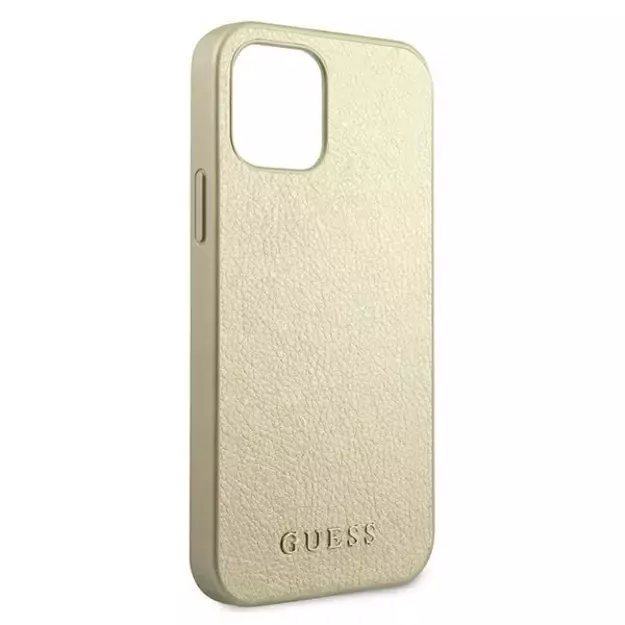 Guess GUHCP12LIGLGO iPhone 12 Pro Max 6.7&quot  gold/gold hardcase Iridescent 8